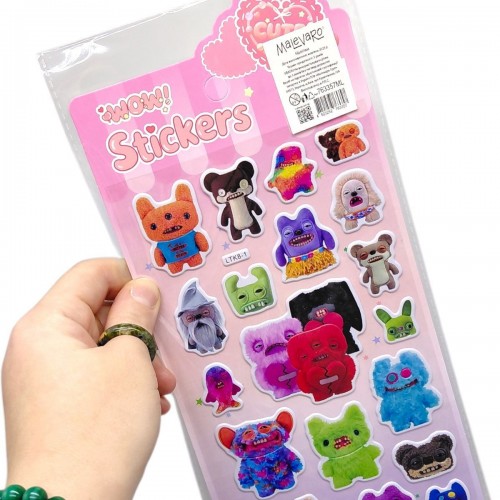 Наклейки декоративные "Фуглеры" микс (Malevaro)