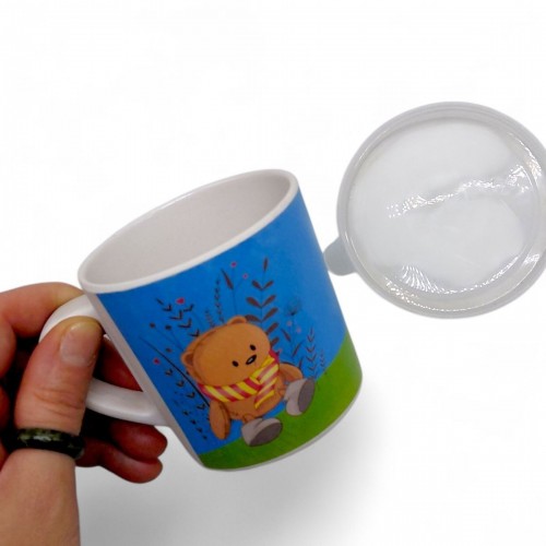 Чашка з бамбукового волокна, 240мл (мікс) (MiC)