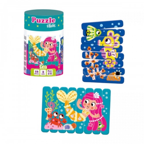 Игра настольная "Пазлы палочки: Море" (RoterKafer)