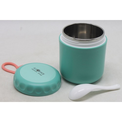 Термос харчовий з ложечкою, 430 мл (мʼятний) (Mega Zayka)