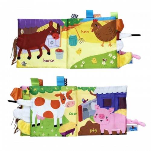 Інтерактивна розвиваюча книжечка «Ферма» (LakaRose)