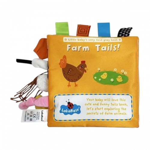 Інтерактивна розвиваюча книжечка «Ферма» (LakaRose)