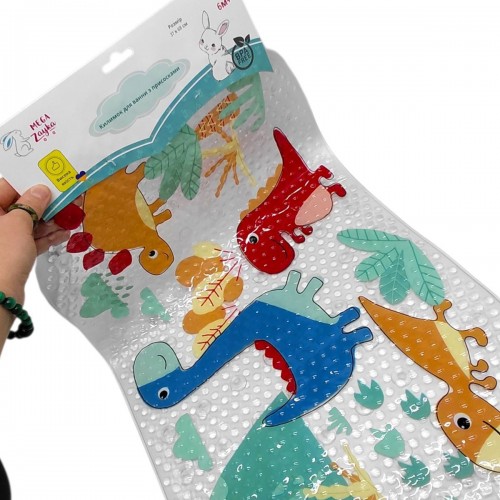 Килимок для ванної "ДИНОЗАВРИ" (Mega Zayka)