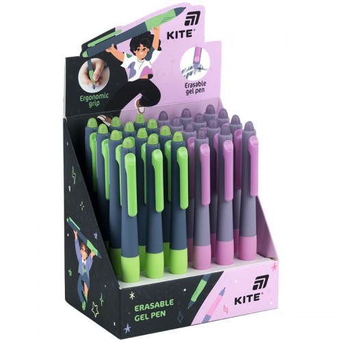 Ручка гелевая автоматическая (Kite)