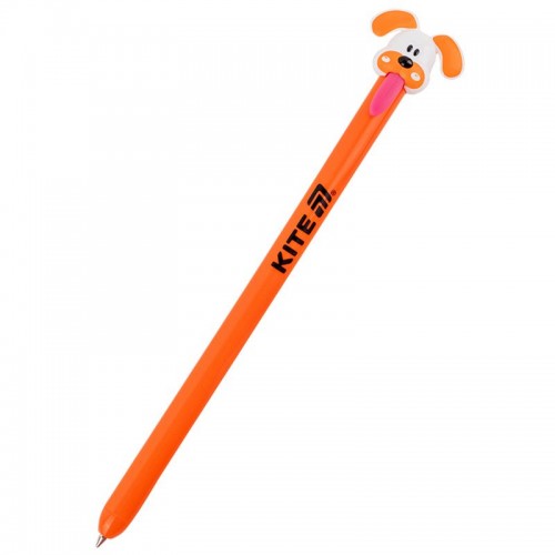 Ручка шариковая автоматическая Little puppy, синяя (Kite)