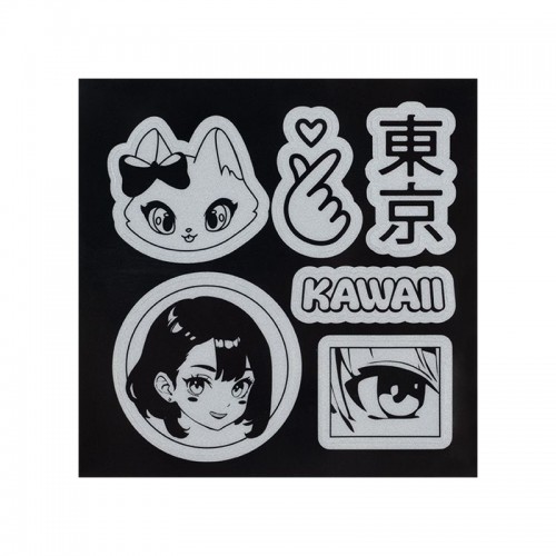 Набор стикеров светоотражающих для твердых поверхностей, Kite (Kite)