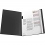 Дисплей-книга 20 файлов, черная (Axent)
