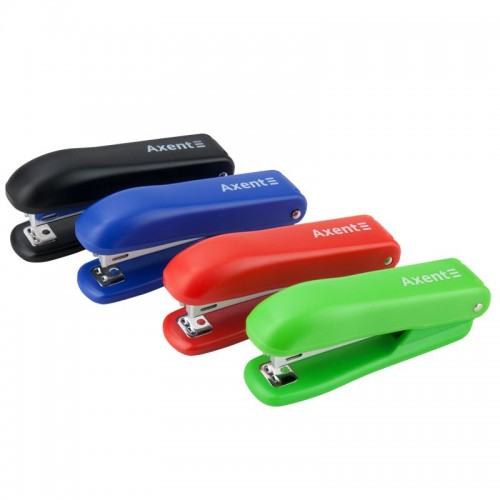 Степлер Standard пласт., №10/5, 15 л., салатовый (Axent)