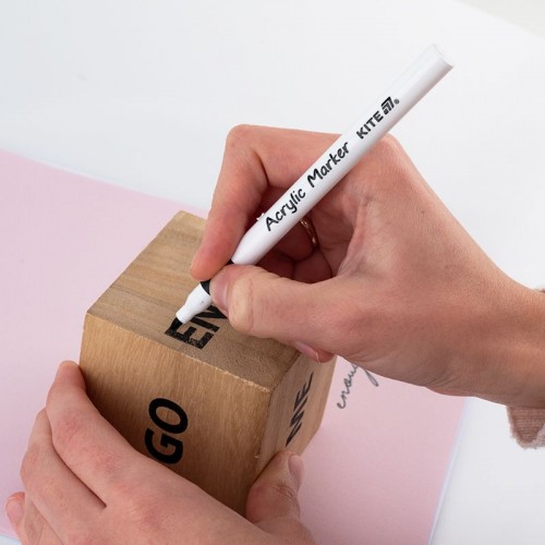 Маркеры акриловые, набор 12шт, Kite Creative (Kite)