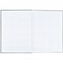 Книга записная 4- 203*273 мм, 96арк., кл., Pattern, серая (Axent)