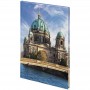 Книга записная A4- 203*273 мм, 96арк., кл., City, Berlin (Axent)