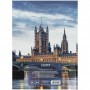 Книга записная A4- 203*273 мм, 96арк., кл., City, London (Axent)