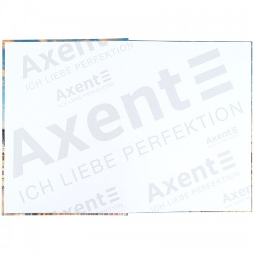 Книга записная A4- 203*273 мм, 96арк., кл., City, Budapest (Axent)