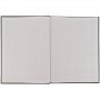 Книга записная A4- 203*273 мм, 96арк., кл., One color, бордовая (Axent)