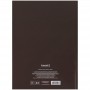 Книга записная A4- 203*273 мм, 96арк., кл., One color, бордовая (Axent)