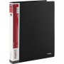 Папка на 4-х кольцах, 35 мм, черная (Axent)