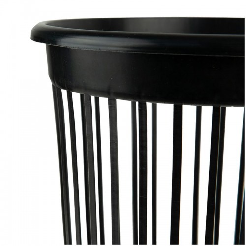 Корзина для паперу, 10л, чорна (Axent)