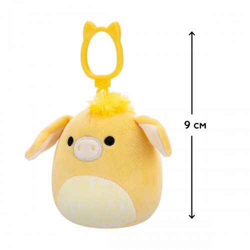 Мягкая игрушка на клипсе Squishmallows – Ослик Гевин (Squishmallows)