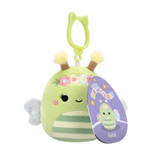 М'яка іграшка на кліпсі Squishmallows – Бджілка Сібіл (Squishmallows)