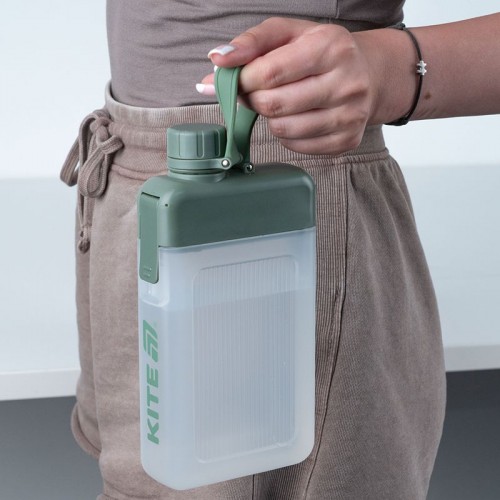 Пляшка для води, 450 мл, зелена (Kite)