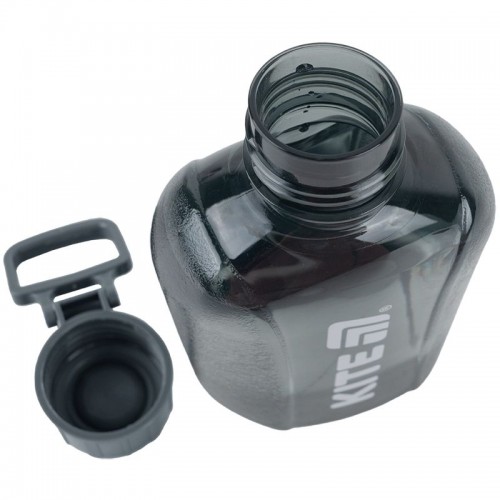 Бутылка для воды, 650 мл, серая (Kite)