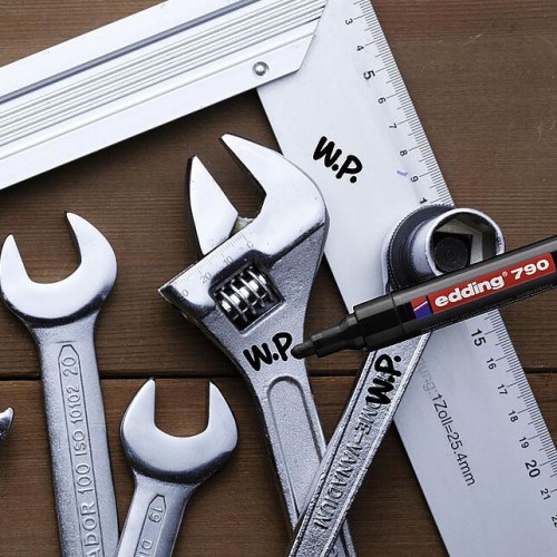 Маркер Paint e-790 2-3 мм круглый белый (edding)