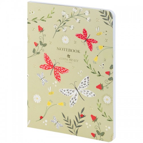 Книга записная A5, 80 арк. кл., TR, Secret Garden 2 (Axent)