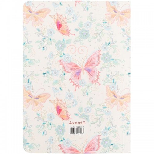 Книга записная A5, 80 арк. кл., TR, Nature`s Melody 3 (Axent)