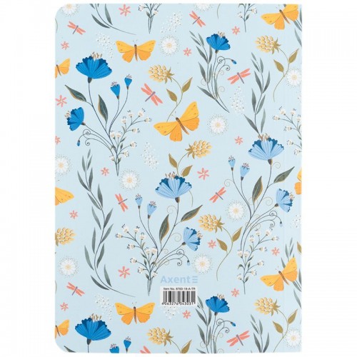 Книга записная A5, 80 арк. кл., TR, Secret Garden 3 (Axent)