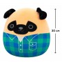 Мягкая игрушка Squishmallows – Мопс Принц (30 cm) (Squishmallows)