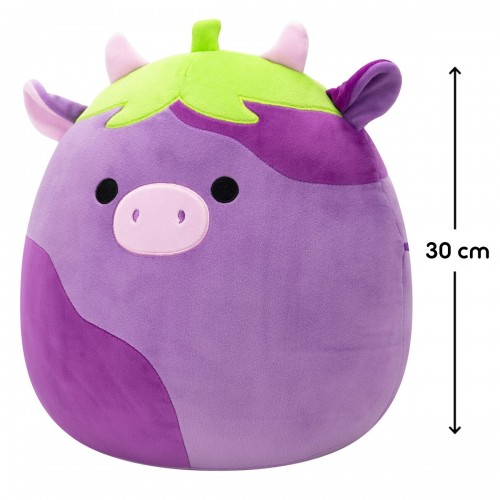 Мягкая игрушка Squishmallows - Коровка-баклажан Фредерик (30 см) (Squishmallows)