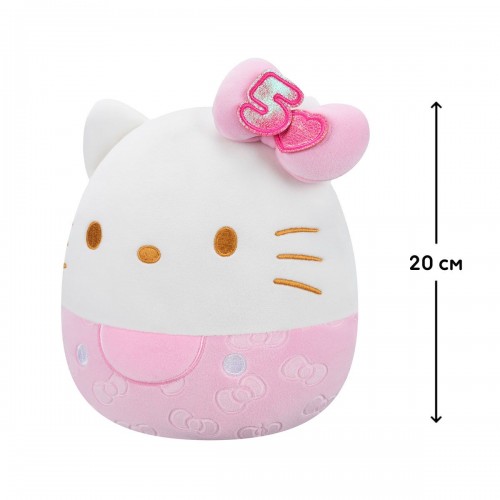 Мягкая игрушка Squishmallows – Хеллоу Китти в розовом (20 cm) (Squishmallows)