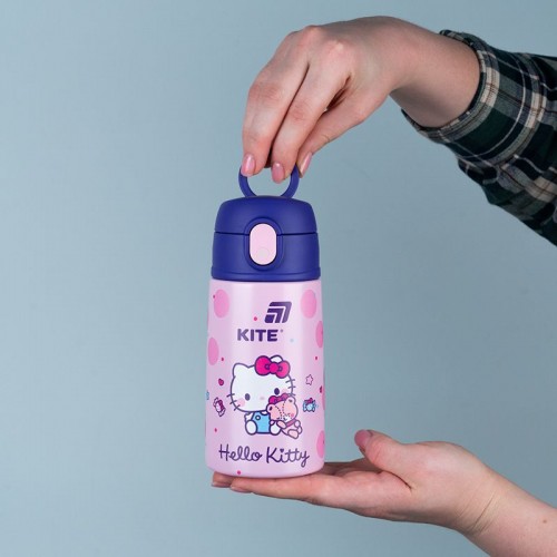 Термос з трубочкою 400мл, HK (Kite)