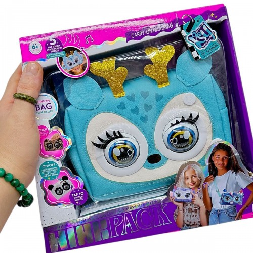 Інтерактивна сумочка (кліпає, звуки, музика, реагує на дотик) (KAISIYUAN TOYS)