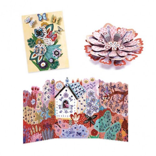Набір для творчості "DJECO. Світ квітів" (Djeco)