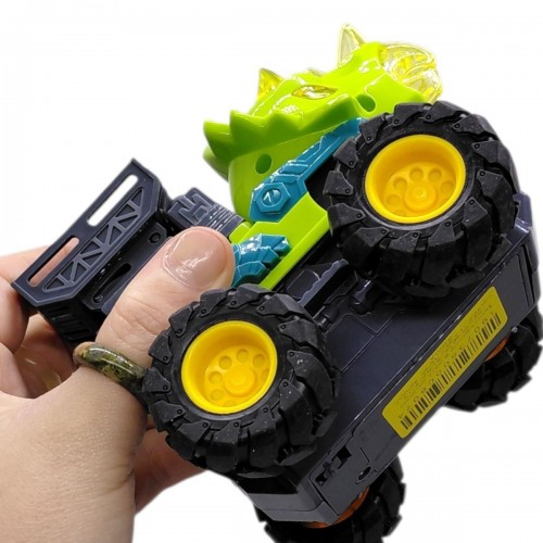 Машинка-монстр "Динозавр" инерционная, со светом (микс видов) (MiC)