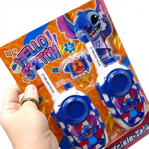 Рація іграшкова "Стіч" (2 рації, на батарейках) (MiC)