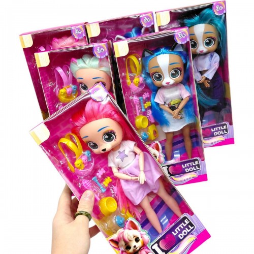 КУКА LOVELY DOLL (БИРЮЗОВАЯ) 28см. (MiC)