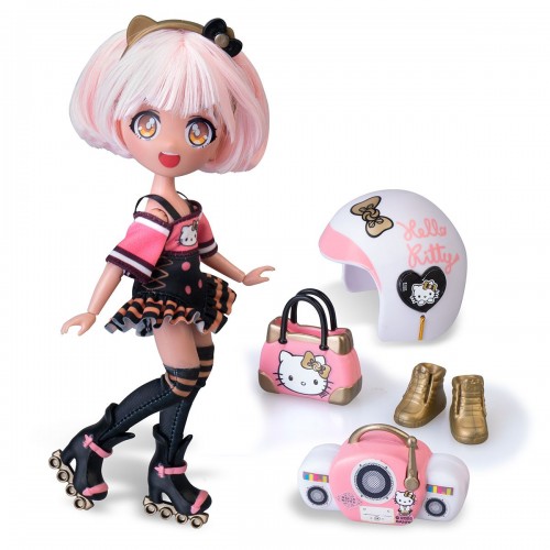 Ігровий набір "Manga Dolls серії Hello Kitty - Золота Ролер Діва" (4SF Manga Dolls)