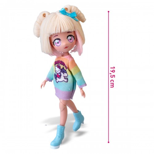 Ігровий набір "Manga Dolls серії Hello Kitty - Стильна Цукерочка-єдиноріг" (4SF Manga Dolls)