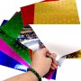 Набор одностороннего цветного голографического картона (21х29,7см), 6 листов (Art studio of Happiness)