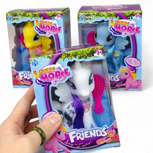 Игровая фигурка Милая пони - Рарити (Белая) (MiC)