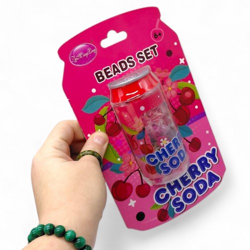 Набір для створення прикрас Фруктова содова (ВИШНЯ) (MiC)