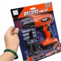 Шуруповерт з набором, на блістері р.28x22x5,5 см (YG Toys)