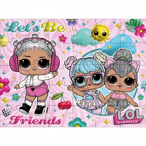 Пазли L.O.L Surprise! Lets Be Friends, 30 елементів (Ідейка)