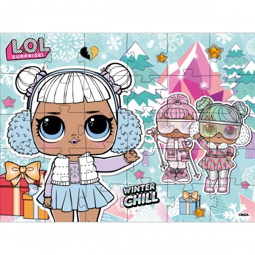 Пазли L.O.L Surprise! Winter Chill, 30 елементів (Ідейка)