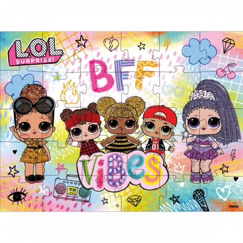 Пазли L.O.L Surprise! Rave The World, 30 елементів (Ідейка)