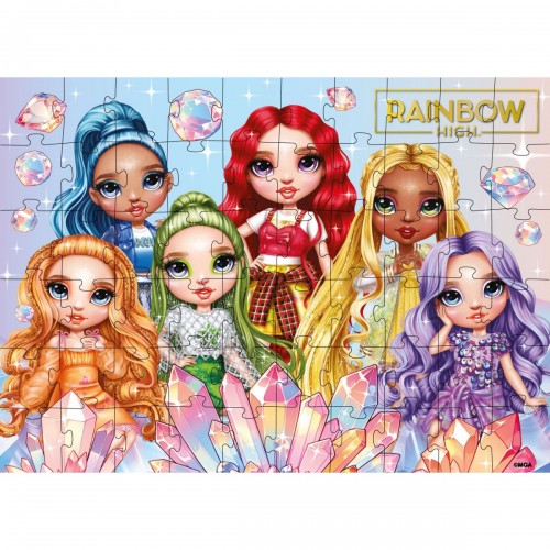 Пазли Rainbow High Creative Crystals, 60 елементів (Ідейка)