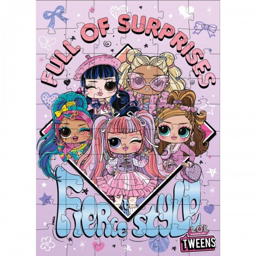 Пазли L.O.L. Surprise! Tweens Fierce Style, 60 елементів (Ідейка)