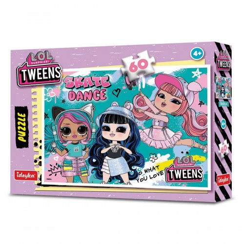 Пазли L.O.L. Surprise! Tweens Skate Dance, 60 елементів (Ідейка)